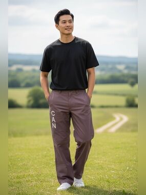 Men’s Lululemon Team Canada Carpenter/Cargo Pants Dusty Mauve-Size 33 x32 NWOT